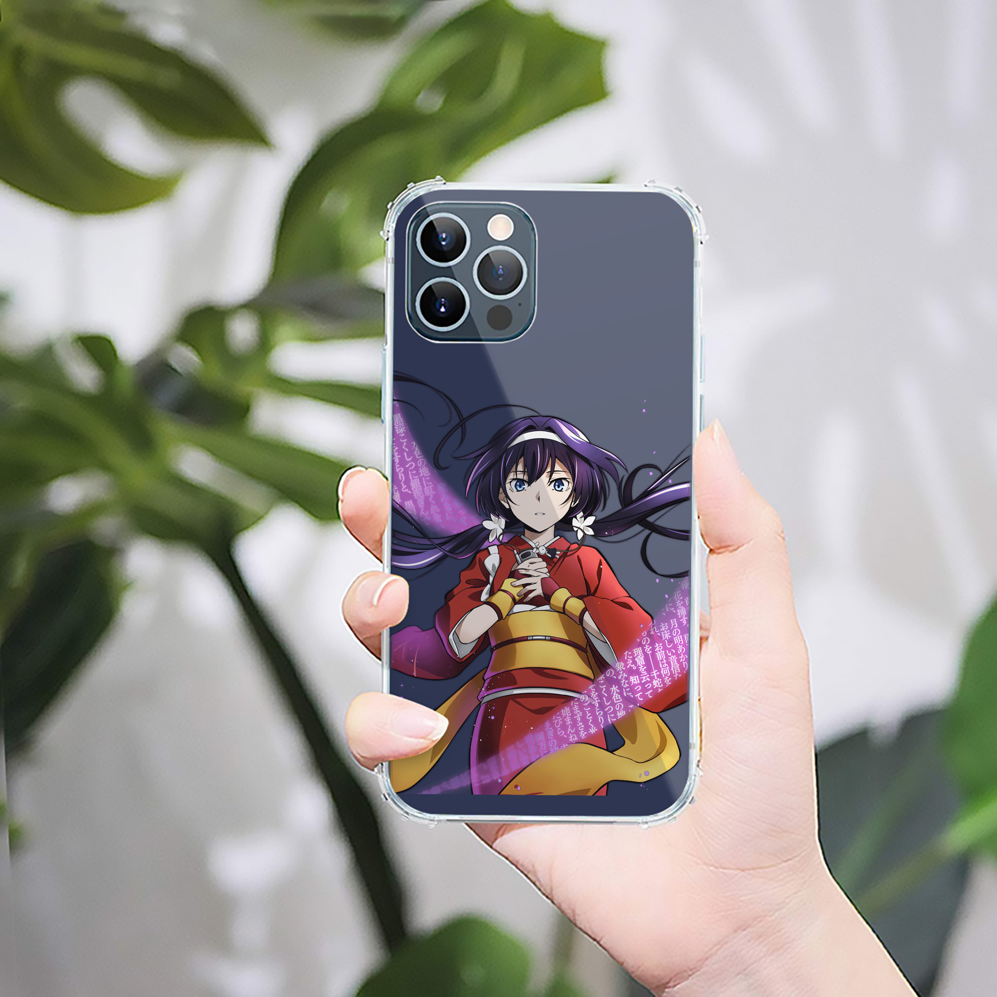 （画像用） 文豪ストレイドッグス Bungo Stray Dogs 【iPhone 12シリーズ対応】透明スマホケース（クリアソフトケース）